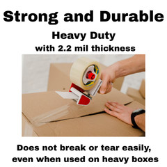 36 Rolls Shipping Packaging Box Packing Sealing Tape BOPP 2″ x 110 Yards 2.2 mil