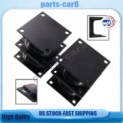 4X Vibratory Plate Compactor Rubber Isolator Shock Mount For Stanley Hydraulic
