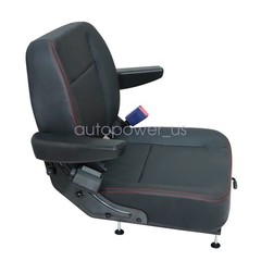 Universal Forklift Seat Tractor Seat Riding Mower Seat With Armrest & Safe Belt