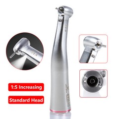 Dental 1:5 Increasing Contra Angle LED Handpiece Fit NSK Electric Motor X95L