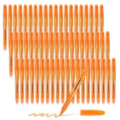 60 PCS Pastel Highlighters Bulk Bright Color Marker Chisel Tip Fast Dry Orange