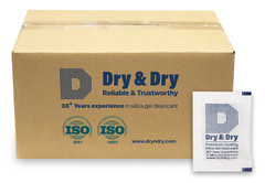 5 Gram [1000 Pack] “Dry & Dry” Silica Gel Desiccant Packets – Rechargeable Cloth