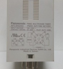 PANASONIC PM4S MULTI RANGE TIMER PM4S-A2C10M-AC120V