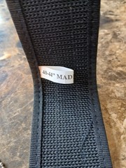 Rothco Tactical Duty Belt Heavy Duty Utility Webbing Police/Cobra Badge Lanard