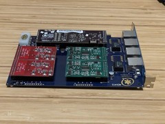 Digium AEX410 4-Port TDM PCIe Card, 4x S100M, 2x X100M, 5VPMADT032