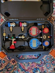Elitech Freon Manifold – 2 Valve Digital__DMG-3B