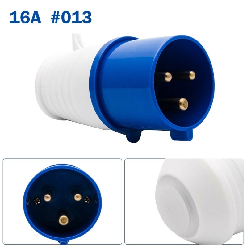 16A/32A 3Pin Industrial Cable Plug Socket Waterproof Electrical Wire Connector