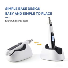 Dental Cordless Hygiene Prophy Handpiece Brushless Motor +2Pcs Prophy Angle