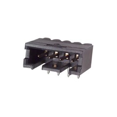 AMP 103361-2 FOUR (4) POSITION SHROUDED RT ANG PCB HEADERS – 20 pcs