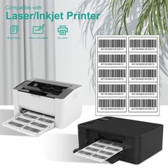 1000 Labels 4″x2″ Blank Address Shipping Labels Self Adhesive 10 up/sheet