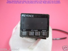 Keyence AP-C33W, APC33W Pressure Sensor C, 0.25 MPa as photos, sn:6127B.