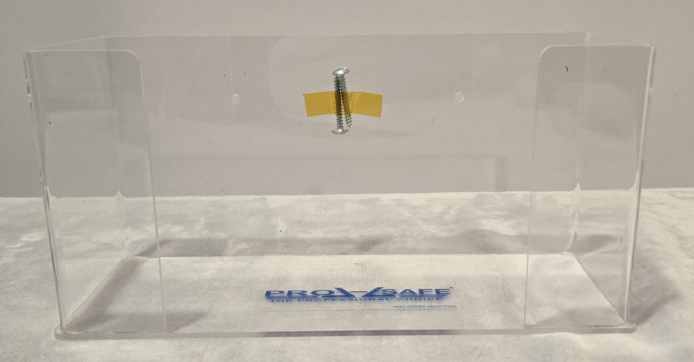 ProVsafe Disposable Gloves Dispenser Case NEW 10.5×5.25×3.5 Acrylic Box