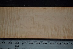 Curly Maple Raw Wood Veneer Sheet 6 x 49 inches 1/42nd 2306-05