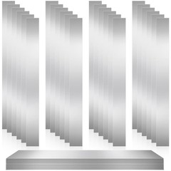 24 Pieces 304 Stainless Steel Strips 1″ Width X 12″ Length Shim Stock Assortment