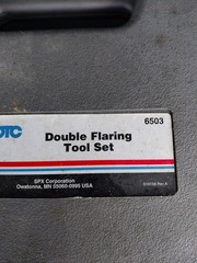 OTC SPX 6503 DOUBLE FLARING TOOL SET
