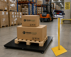 Heavy Duty 24×24 Floor Scale 10000 lb Industrial Platform