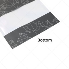 Multi-Size Silver Inside Matte Black Aluminium Mylar Flat Zip Lock Bag w/ Window