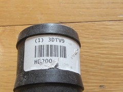 V200 Banjo 2 Inch Standard Port Poly 4-Bolt Ball Valve W/HD200 Extension! MINT!