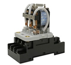 12VDC 40A Relay 3PDT Coil Power 11 Pin with Socket JQX-38F – R40A12VDC