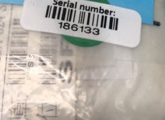 FluoroSilicone AS-024-FS-70-BU-D ORING AS568A-024 SILICONE, 186133