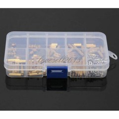 270 Pcs Male Female Brass PCB Spacer Standoff Screw Nut Threaded M2