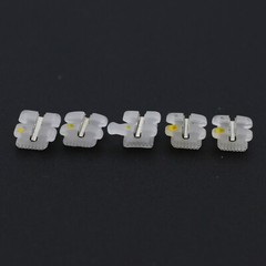 Orthodontic Roth 018/022 Metal Slot Ceramic Bracket 5-5 3M Clarity Aesthetic