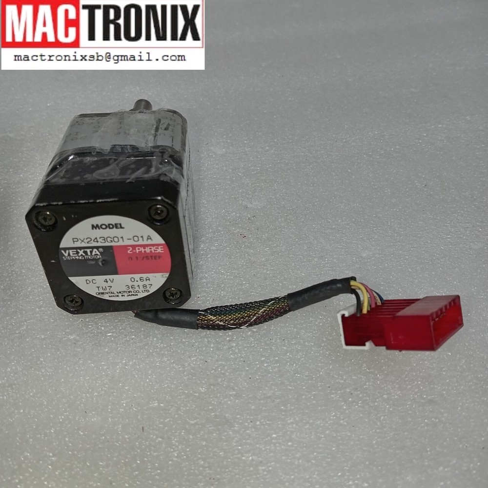 K&S 11360 Rev 2 Vexta 2-Phase Stepping Motor 01 Deg/Step (PX243G01-01A)
