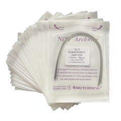 Dental Orthodontic Niti Arch Wire Super Elastic Natural Nature Form Round