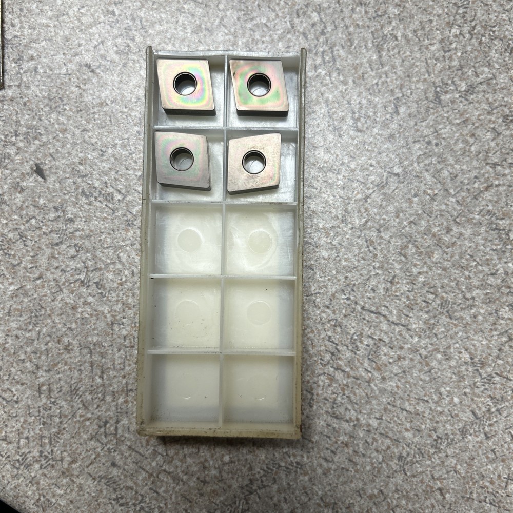 TOSHIBA TUNGALOY CNMA 432 Cnma120408 T802 BOX OF 4 INSERTS