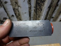 Parker C800S-10CM. 1/2”. Steel. 15 GPM. Check Valve, Hydraulic, 5000 psi. USED.