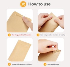 100 Pack Kraft Self Sealing Cash Envelopes for Budgeting and Storage 3.5×6.5 …