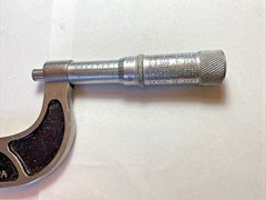 Vintage Geo Scherr Micrometer Caliper Machinist New York USA