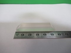 OPTICAL RECTANGULAR GLASS PRISM MIL SPEC OPTICS AS PICTURED Z5-C-31