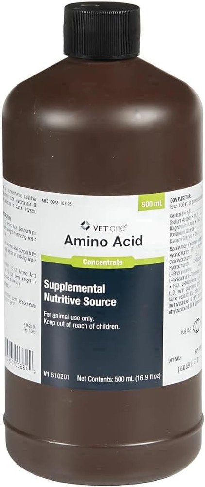 Amino Acid Supplement Concentrate 500mL for Horses Cattle Swine Sheep Livestock