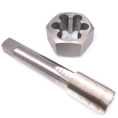 US Stock HSS M22 x 1.5mm Tap & 22×1.5mm Hexagon Die Metric Thread Right Hand Set