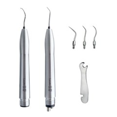 LenoRis Dental Ultrasonic Scalers Air Perio Handpiece Hygienist 2/4 Hole + 3Tips
