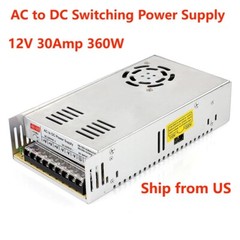 Switching Mode Power Supply Transformer AC-DC 12V 30A 360W Regulated Adapter