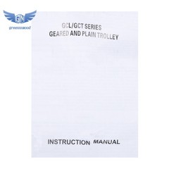 Push Beam Trolley Manual Trolley 1100lbs/0.5 Ton Load 55-135mm Adjustable