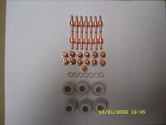 50 Consumables For Plasma Cutter CUT50R, CUT50DR CUT50, CUT50D Colossal Tech