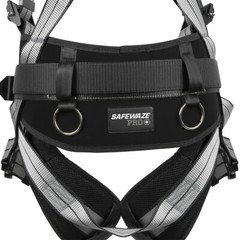 PRO+ Slate Gray Construction Harness with Quick Connect Chest & Legs Comfort Pad