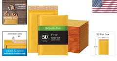 Brand New Bubble Mailers – 6 x 10, 50 Pack