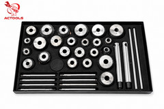 24 Pcs Valve Carbon Steel Face HCS Cutter Set USA Shipping ACTOOLS