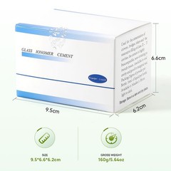 Dentex Dental Cemento de ionómero de vidrio Luting/Gel adhesivo para unir