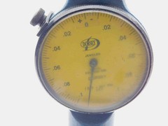 DORSEY INDICATOR DIAL BORE GAGE 38mm – 55mm / 1.5 – 2.16″ RANGE .002mm GRAD