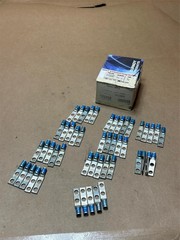 49x Pc Lot Burndy YAV6CL2BOX 6AWG Wire Crimp Blue Die 2-Hole Terminal TYCO Lug