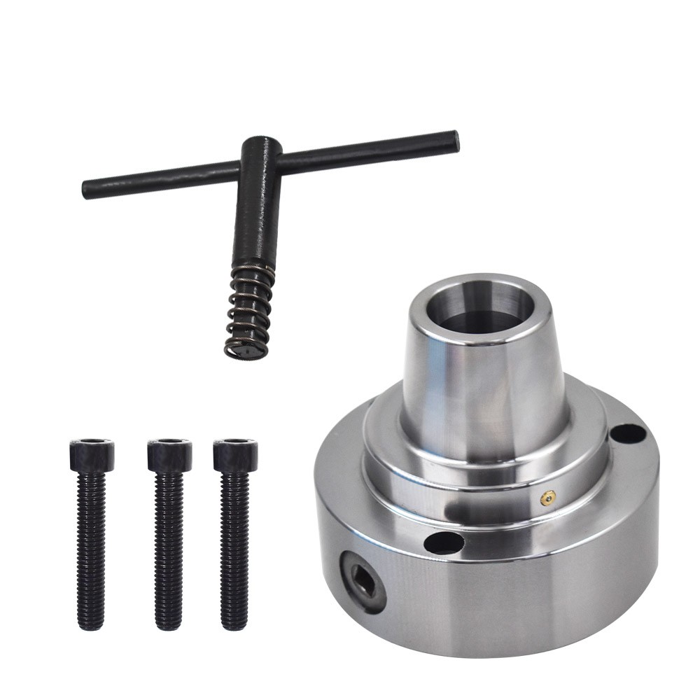 5″ 5C Collet Chuck Closer Lathe Plain Back Use 5C Collet 0.0006 TIR