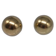 NJ STOCK Pack of 2 Balls 3/4″ 19.05mm Solid Brass Bearing Balls