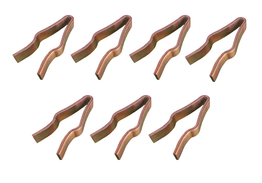 Gannon Box Shank Spring Clips – K-1306 – Set of 7 Spring Clips