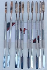6 PCS Dental Cement Spatula Mixing Lab Restorative Double Ended Instruments