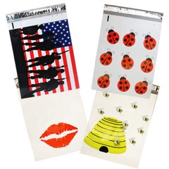 10×13 Poly Mailers Designer FUN Self Adhesive Shipping Bags 50,100, 200 Assorted